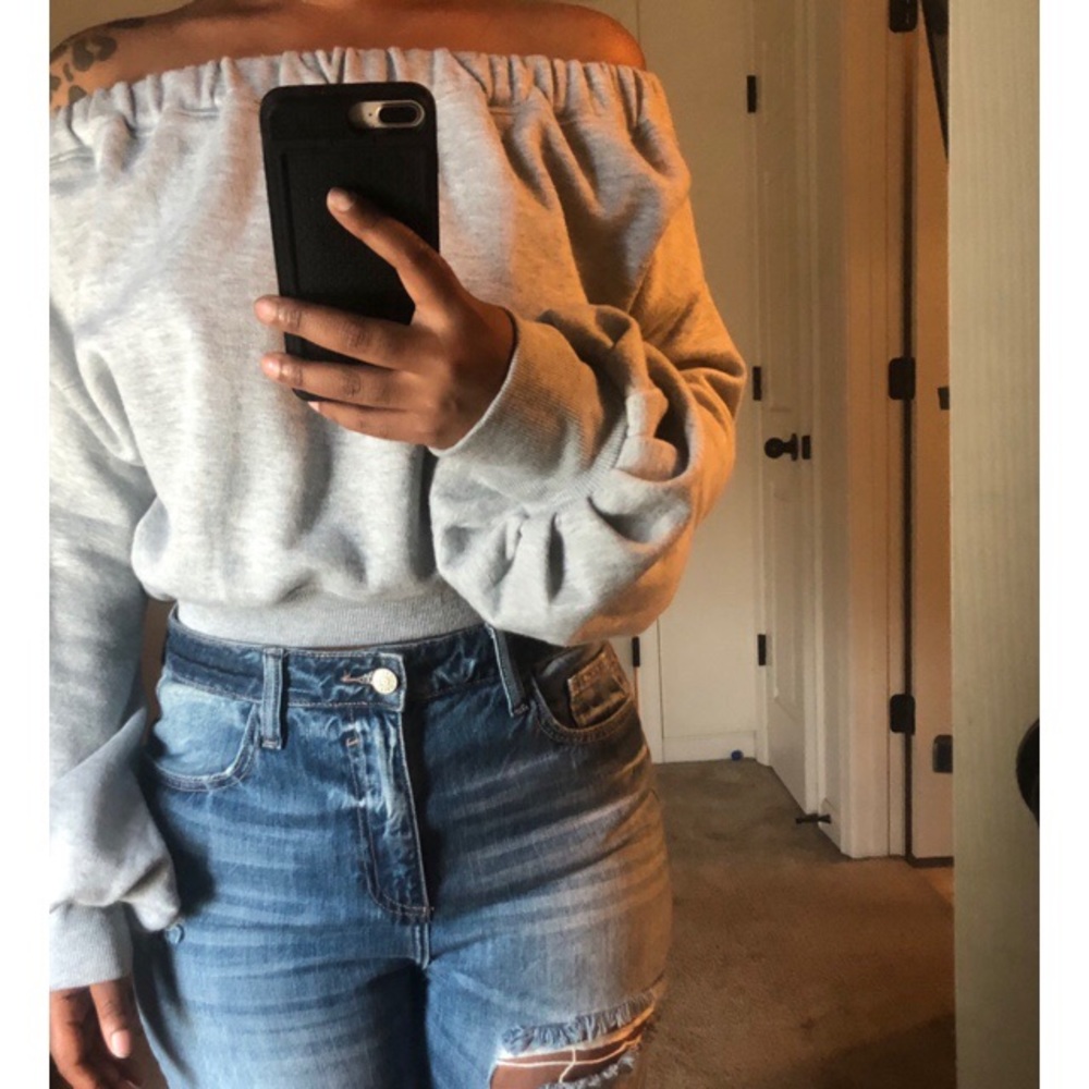 Brand new crop top sweater
